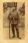 Josef Treu mit badischer Verdienstmedaille im Jahr 1915